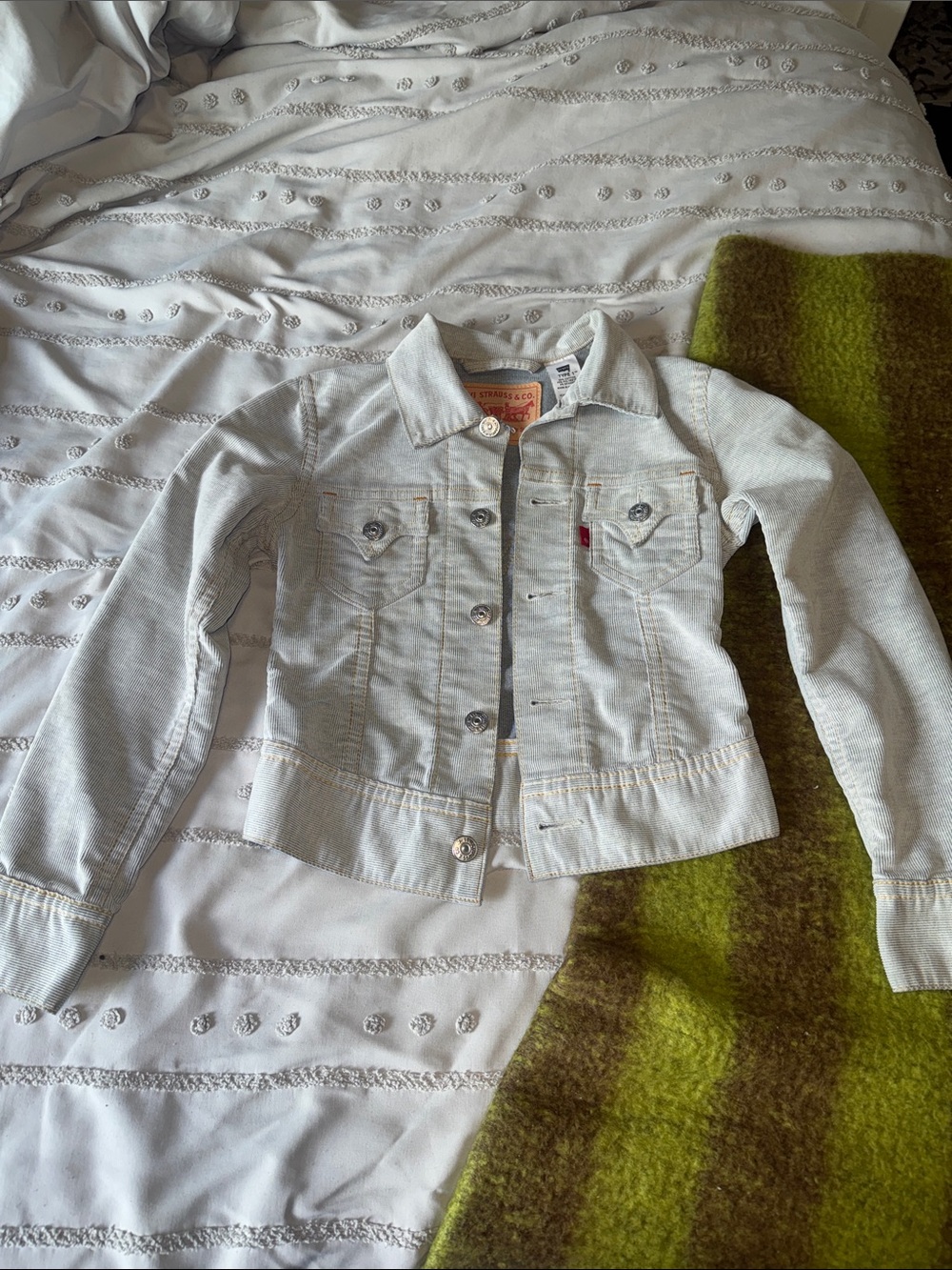 Levi's Women's Light Gray Denim Jacket